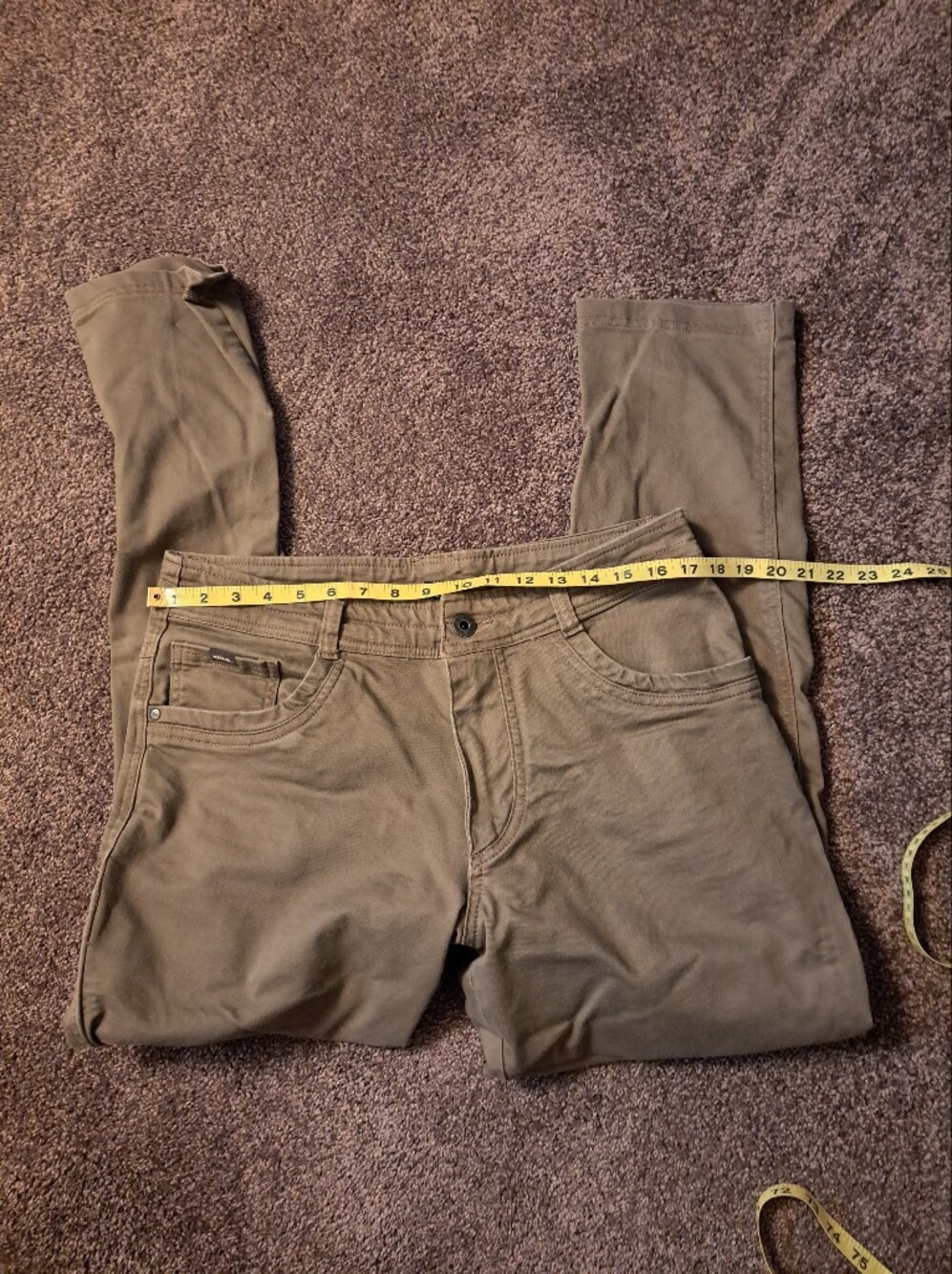 Kuhl Men's Rydr Pants,Olive-Brown Tactical Chinos - Picture 6 of 10